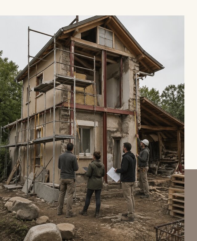 Реконструкция загородного дома под ключ в Анапе от бюро