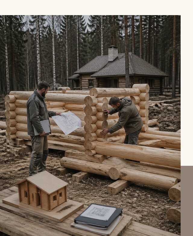Проектирование и строительство домов из бревна в Анапе